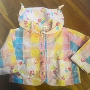 Colorful Kids Hooded Jacket